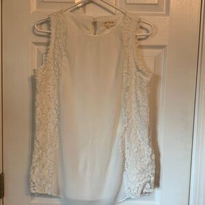 Luna Moon Lacy woman’s medium semi sheer tank top